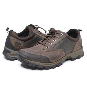 Timberland Mt Maddsen Leather Waterproof Low Hiker Shoes Brown Gorpcore Outdoors